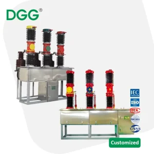 Sf6 Vacuum Circuit Breaker VCB High Voltage 40.5kv 50/60hz 3 Phase Pole Mounted Auto Recloser