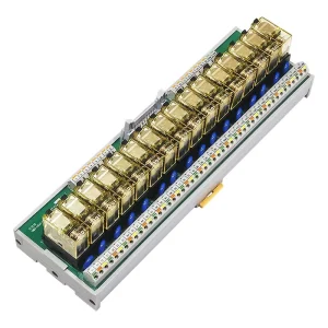 Shimaide 16-Way 1-Open 1-Closed Horn In-Line Relay Module 24VDC Power Relays Over 2 Amps