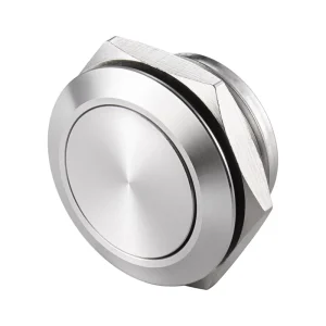 Short Momentary Push Button Switch 12mm 16mm 19mm 22mm 25mm 5A IP65 Stainless Steel for Control Panel