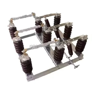 Shuangfeng FKW-24KV 50/60Hz High Voltage Outdoor Ceramic Three Phase Disconnect Arc Extinguish Chamber Load Break Switch ISO9001