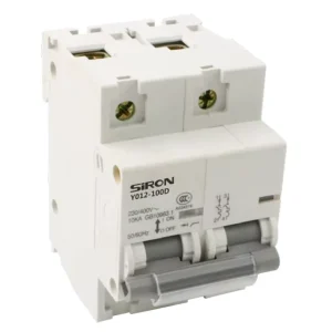 SiRON Y012 Miniature Power Protection Circuit Breaker 6KV 1p2p3p 230/400V Circuit Protection Circuit Breaker