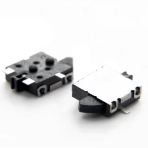 Side Push Reset Silent Plastic Micro Switch DPDT Operating Force Left Right Detection Horizontal Limit Switch Manual SPVT1101