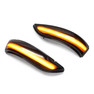 Side Wing Mirror Dynamic Turn signal Lamps for Mercedes Benz W169 W245 LED Water Flashing signal Sequential Indicator Lights