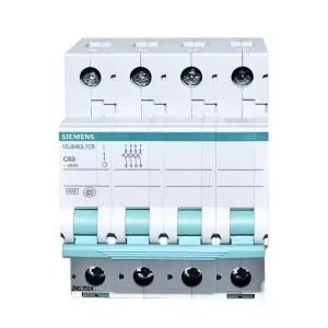 Siemens 5SY6 1P 10A 250V 6kA Curve C Mini Moulded Case Circuit Breaker AC MCCB Li Protection Rail Mounting
