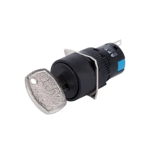 Siemens APT LA39 E11Y L Key Selector Switch IP65 1NO1NC 5A 250V Mechanical Life 1000000 Times