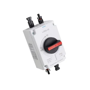 Singi Solar DC Isolator Load Break Switch LONQ 40 PV Disconnect 1500V 1000V 32A 20A IP66 3 Phase ABS 50Hz Industrial Use