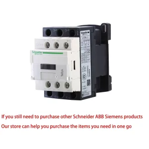 Single Phase LC1D25M7 3P 40A 220V DC AC Contactors LC1D115 LCDWK12 D63KVAR LC1D80