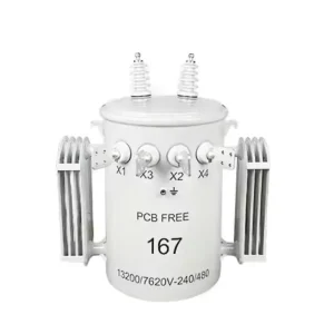 Single Phase Pole Mounted Distribution Transformer 50kva 13.2kV 230V 60Hz IEC 60076 OEM ODM for Philippines Power Grid