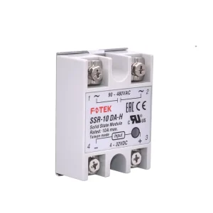 Single Phase Solid State Relay SSR-40DA Series Sealed Miniature High Power