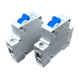 Single Pole MCB Circuit Breaker 1P 125A 250V 500V With CE Certification for Solar PV System Electric Vehicle
