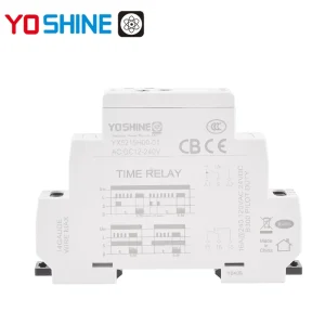 Single Trigger Pulse Time Relay 10A SPDT AC/DC 24V-240V Universal Power Supply Relay