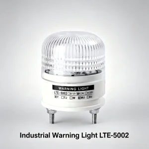 Small Integrated Three Color Indicator Light Bolt Mounting Allows for Installation on Mechanical Equipment