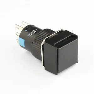Small Latching Type Double Pole Push Button Switch
