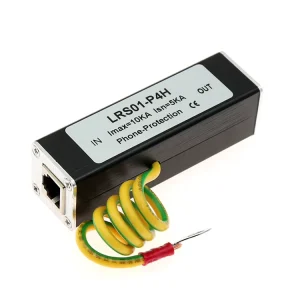 Small RJ11 Surge Protector for Telephone Fax Fast Response Home Thunder Arrester Preventer Safety Protection Device Stock