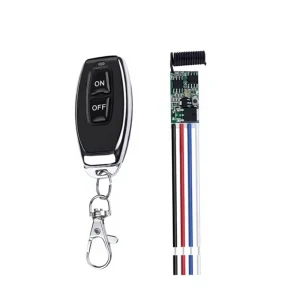 Small Remote Control Switch RF433Mhz RF DC3.6V 12V 24V Access Control LED Light Smart Mini Wireless Switch