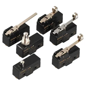 Small Silver Contact Micro Switch Roller Limit Switch Self Resetting Travel Switch
