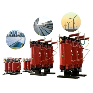 Small Size Dry Type Transformer Light Weight Beautiful Shape 10kv-35kv Input Voltage Transformer