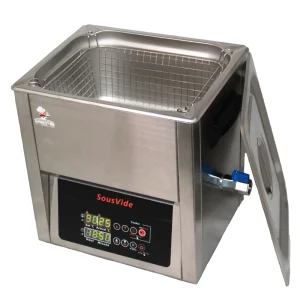 Small Slow Cooking Pot 10L with Ultrasonic Cleaning Sous Vide with Temperature Adjust and Timer Dishwasher