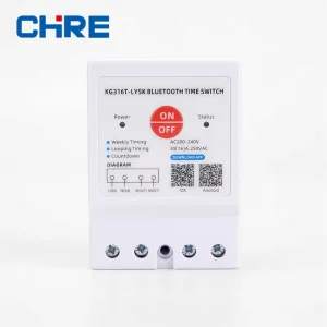 Smart Eco-Friendly Timer Switch 220V Wireless Remote Control for Lights Motors & Pumps Phone APP Control 30A Rated Current