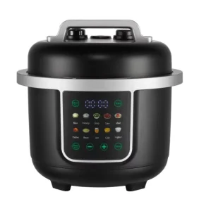 Smart Electric Pressure Cooker 6L Multicooker 12 Programmes 12 Cups Steam Slow Cook Bake Sous Vide Sauce Thickening