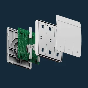 Smart Home 3 Gang Button Switch Remote Control Wall Switches ABS Material for US EU UK Standards