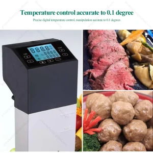 Smart Household Electric Slow Cooker & Sous Vide Portable Small Size Slow Cooker for Steak Egg Cooking Factory Price