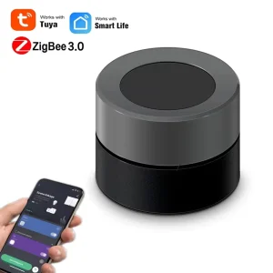 Smart Life ZigBee Smart Knob Wireless Scene Switch Button Controller Battery Powered Automation Scenario for Tuya Devices