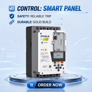Smart Molded Case Circuit Breaker Mobile Remote Control 485/4G Wi-Fi Mandun Automatic Recloser Leakage Protection Electricity