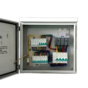 Smart Power Distribution Box with Automatic Reclosing Device and Lightning SPD Protection Grid Connected PDU Solution
