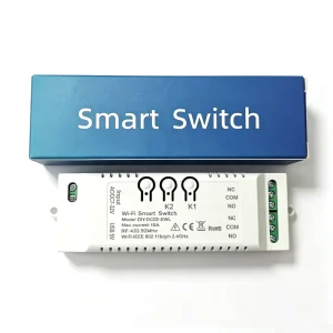 Smart Rolling Door Switch 2 Channel Wifi Relay DC 7 32V 12V 24V 32V Curtain Motor Inching Self Locking Module