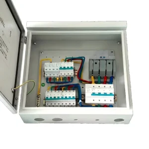 Smart Steel Power Distribution Box Automatic Reclosing Device Lightning SPD Protection Hybrid Lock Grid Connected PDU Solution