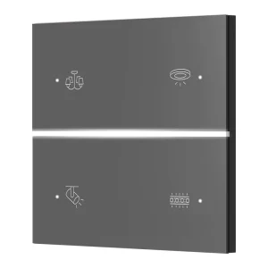Smart Switch Zigbee 1-3 Push Buttons Plastic Panel Wall Light Switch APP Voice Control Sensor-Activated Light Strip for Home