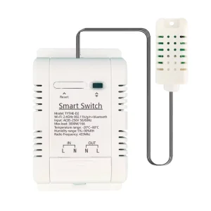 Smart WiFi Temperature and Humidity Switch Relay Timing Remote Control Intelligent Temperature and Humidity Probe Sensor