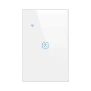 Smart WiFi Touch Switch for Smart Life Compatible Assistant Voice Control 1-Way Wall Light Switch Timer Schedule