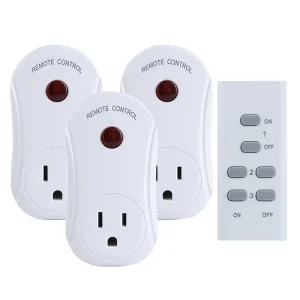 Smart Wireless Socket Remote Control Switch US Plug Wireless 30m Range Smart Home Plug