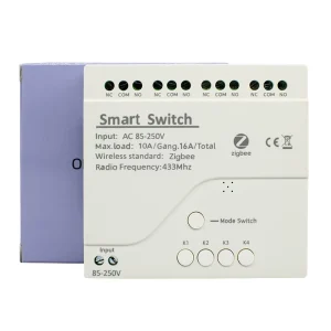 Smart ZigBee Switch Remote Control 4 CH Relay Board Wifi RF Receive 110V 220V 85-250V Smart Module Timer 10A