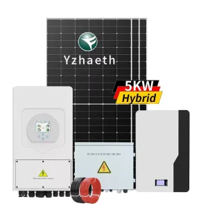 Solar Battery Energy System with Backup Kit Lithium Battery All in One 15kw Solar Panels 10kw Hybrid off Grid Solar System
