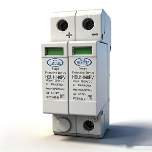 Solar DC T2 SPD 40kA 2P Surge Protective Device 1000V CE Certified