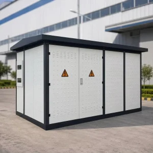 Solar Farm Use YB Prefabricated 11kv 33kv 2000kva 2500kva Compact Design Power Box Type Transformer Substation