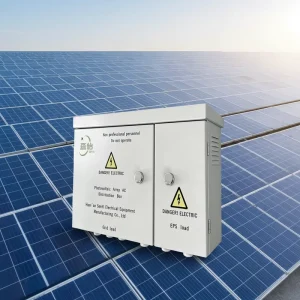 Solar PV Array AC Distribution Box 63A 400V Dual Grid EPS Load AC Combiner Cabinet IP54 Rating for Outdoor Solar Power Stations