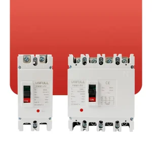 Solar PV System Electronic 50V 500V 1000V 2P 4P 100A 125A 160A 400A 630A Moulded Case Circuit Breaker DC MCCB Switch