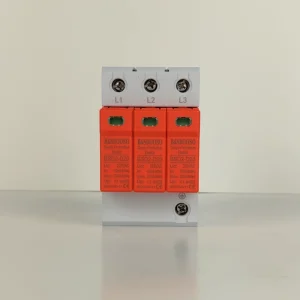 Solar System Surge Protection Device T2 Class C Lightning Arrester Energy SPD GBSD2-D20/275/3P AC 275V CE Street Lighting SPD
