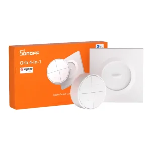 Sonoff 4 Button Wireless 4 Way Switch SNZB 01M Wi Fi Smart Scene Button Split Magnetic Design One Touch Scene Trigger Remote