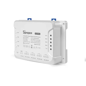 Sonoff 4CH Pro R3 DIY Wifi Smart Switch Alexa Google Home Compatible 4 Gang Relay Module 10A 220V/110V Wireless Remote 24V