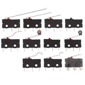 Source Manufacturer’s Small Micro motion Limit Switch KW11 3Z 3 Mechanical Stroke 5A Normally Open and Close Self resetting