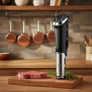 Sous Vide Cooker & Machine with 1200W Immersion Circulators and Accurate Temperature and Time Control for Kitchen