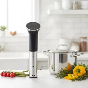 Sous Vide Machine Low Temperature Slow Cooker Digital Timer Control Multi Function Accurate Temperature Control IPX7 Waterproof