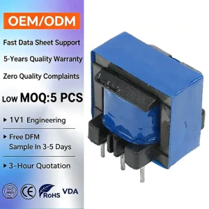Speed BPXQ-29 Industrial High-Frequency Transformer Ferrite Core Customizable 50kHz-200kHz Layered Winding Multi-Voltage CE/ROHS