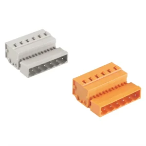 Spring Pluggable Male Connector 5.0 5.08mm Copper test Terminal Block for Control System