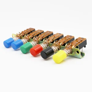 Square Plastic Tactile Push Button Switch Cover Plate Switch Caps